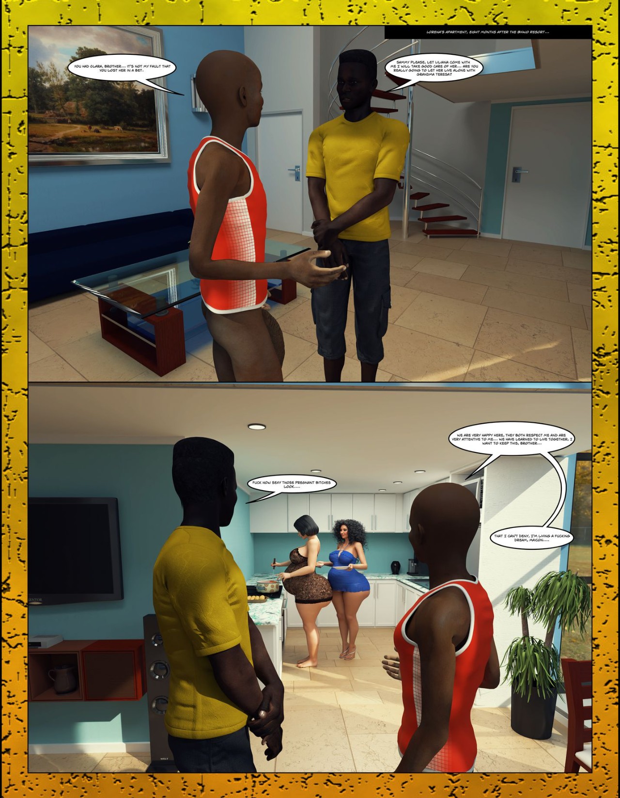 Black Takeover By Moiarte3D Part 8 Porn Comics english 38