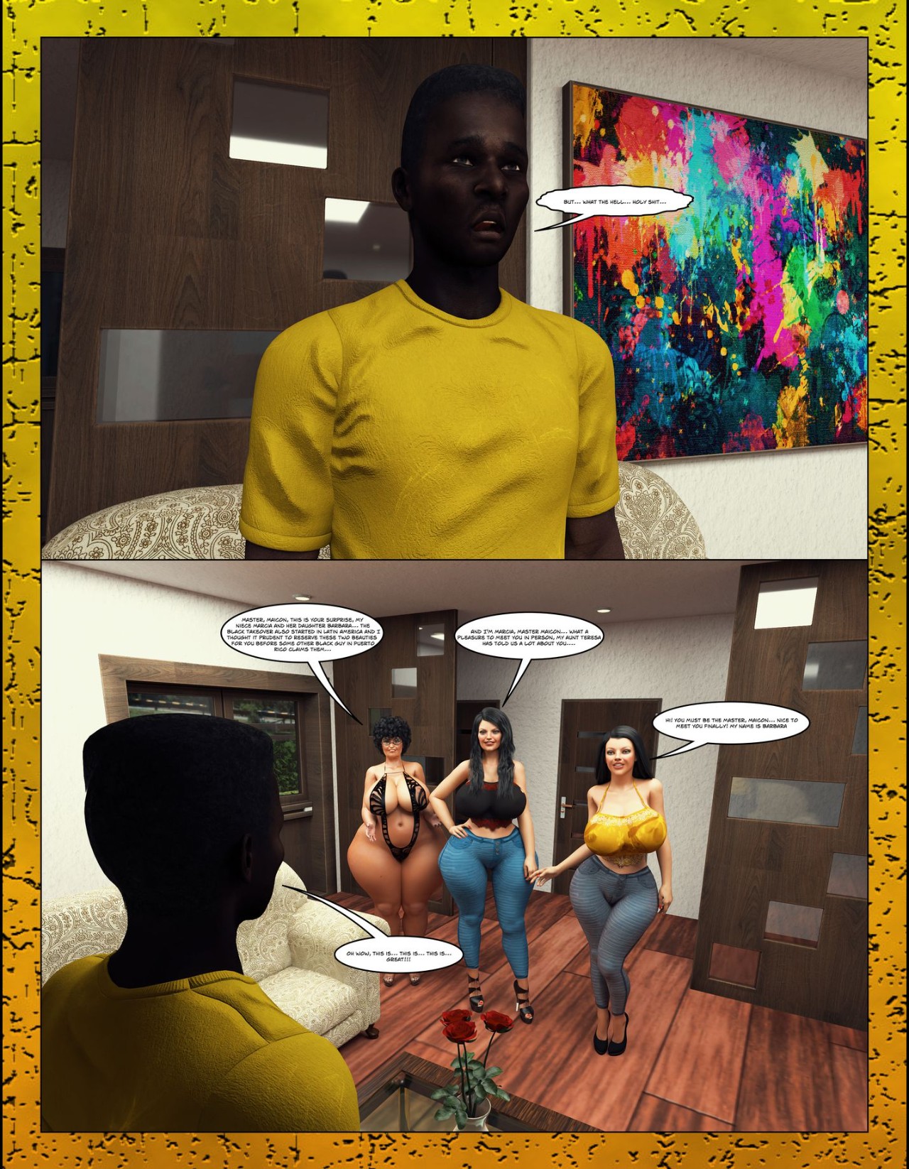 Black Takeover By Moiarte3D Part 8 Porn Comics english 42