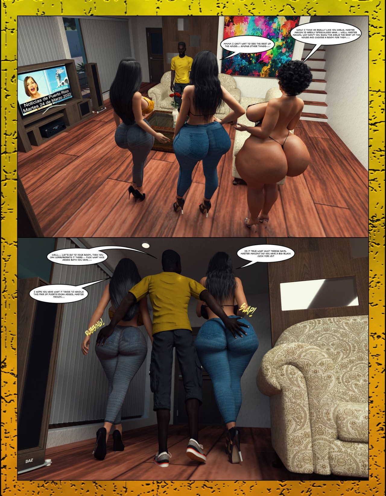 Black Takeover By Moiarte3D Part 8 Porn Comics english 43