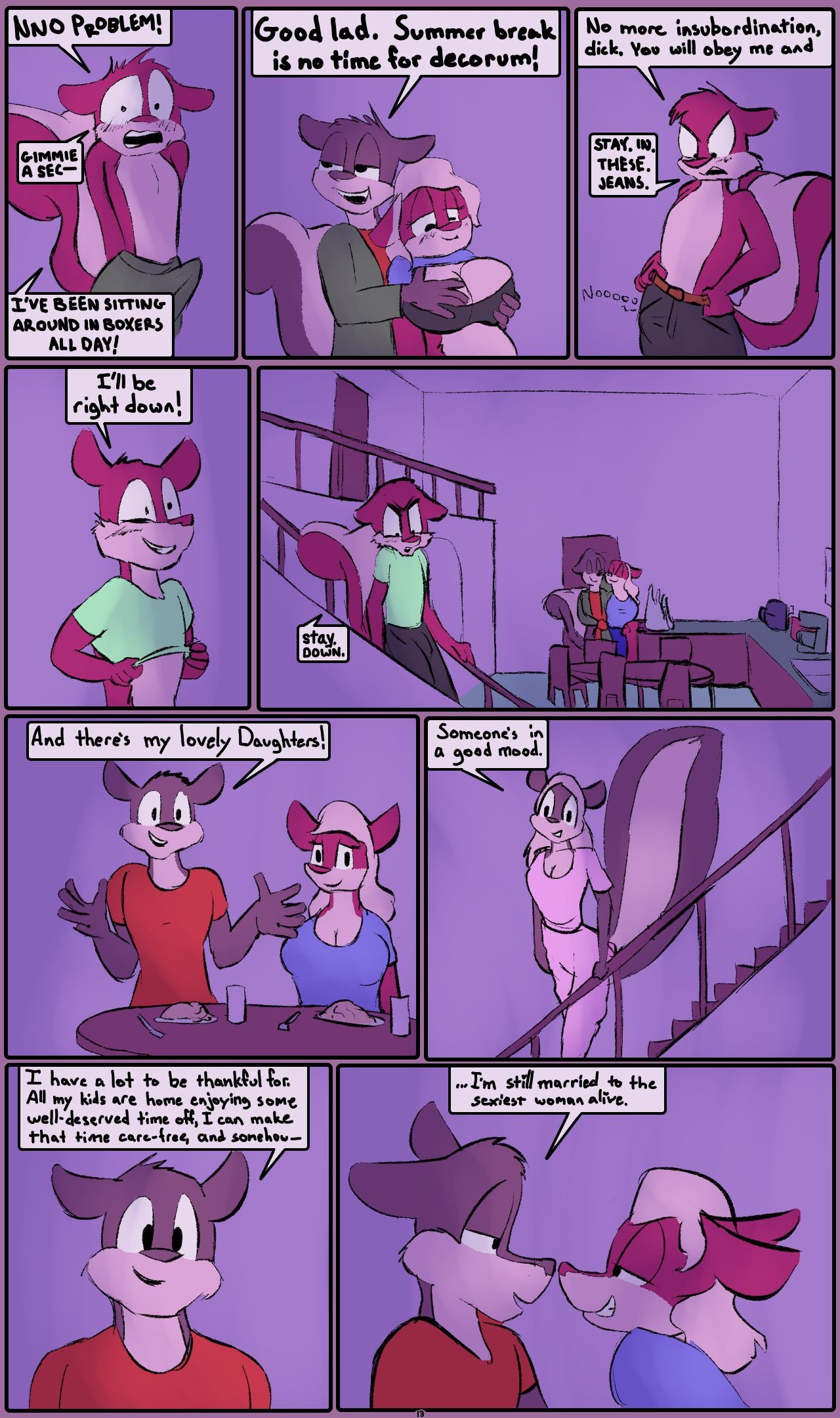 Brambletree Family Summer Vacation Porn Comics english 13