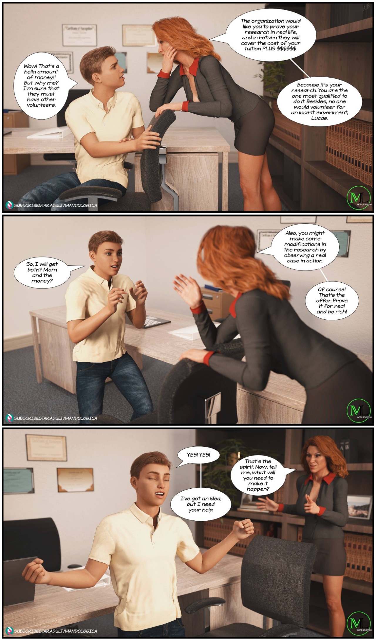 Breaking Boundaries By MandoLogica Porn Comics english 08