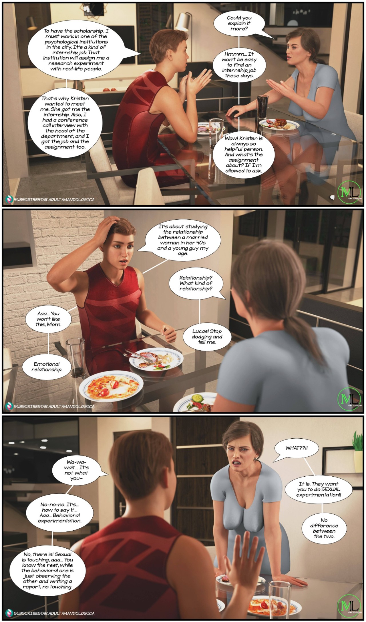 Breaking Boundaries By MandoLogica Porn Comics english 19