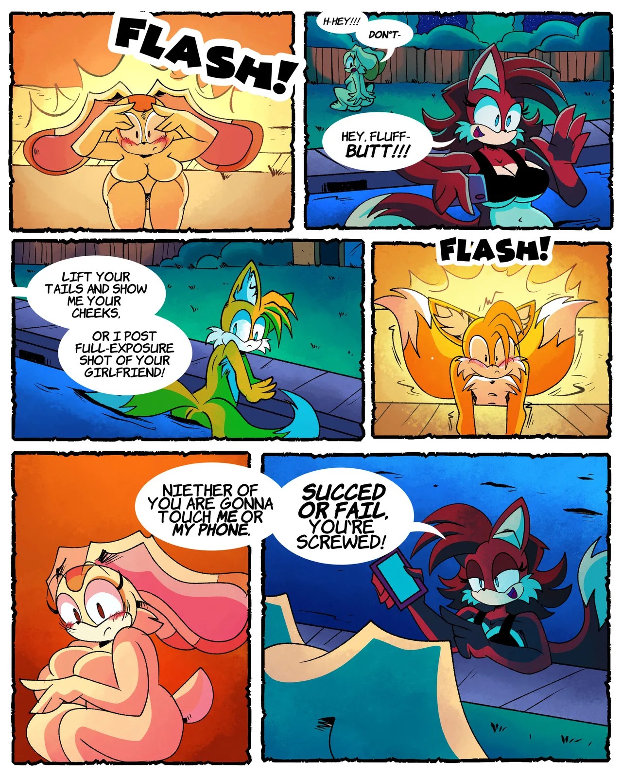 Caught In The Moonlight Porn Comics english 09