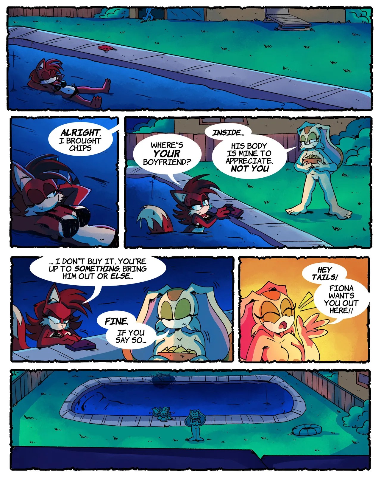 Caught In The Moonlight Porn Comics english 14