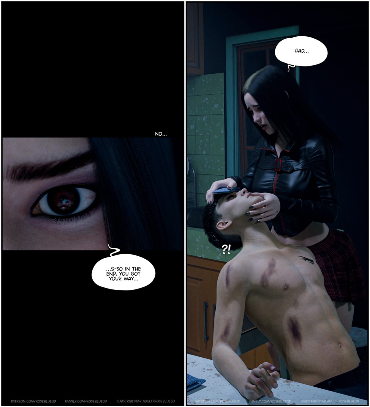 Dismissed By Rose Blue 3D Part 4 Porn Comics english 05