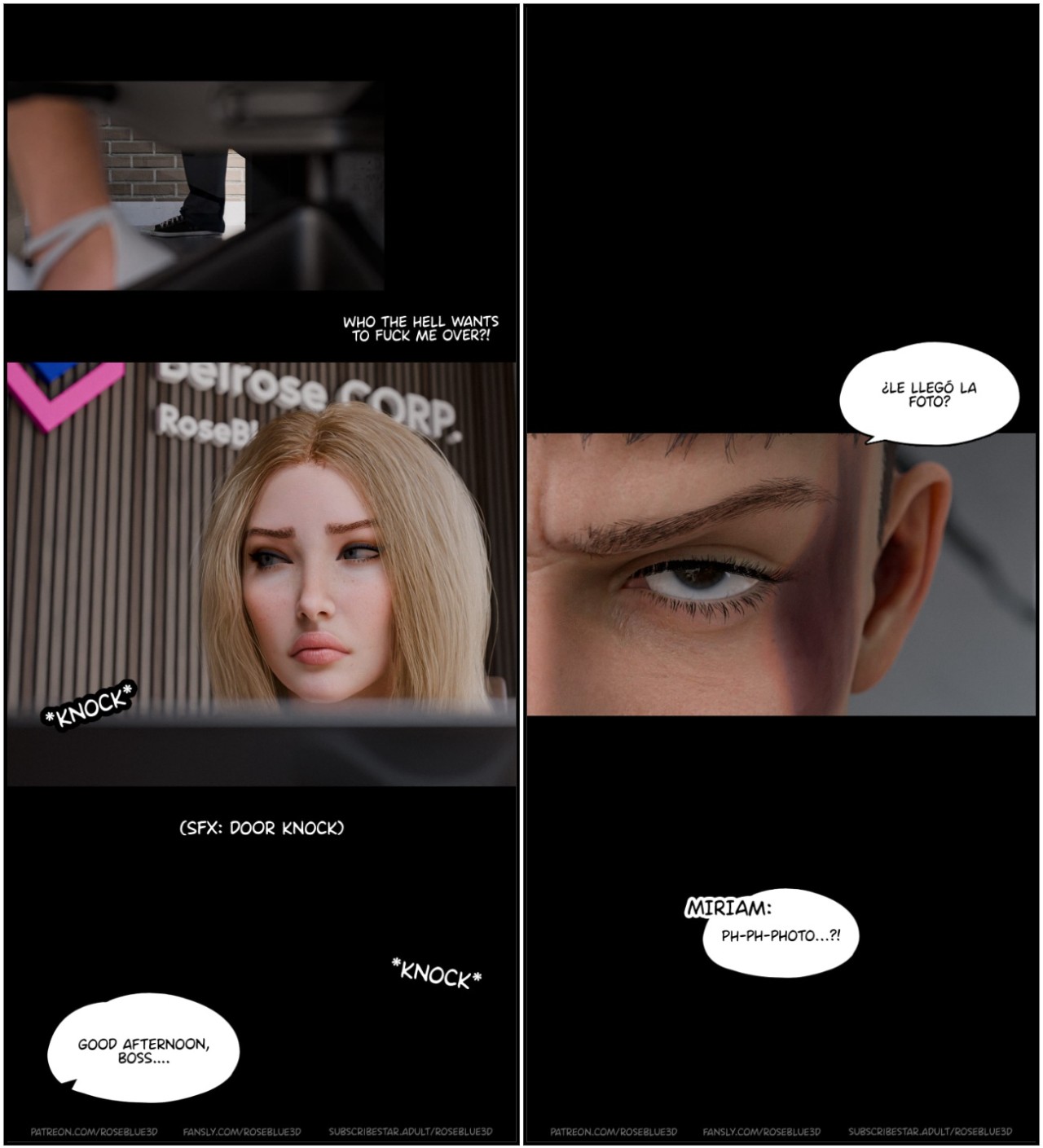 Dismissed By Rose Blue 3D Part 4 Porn Comics english 16