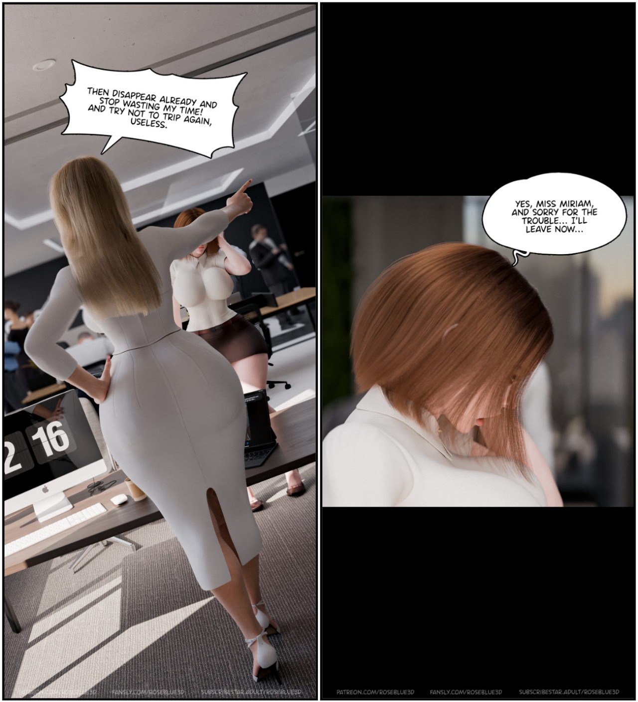 Dismissed By Rose Blue 3D Part 4 Porn Comics english 22