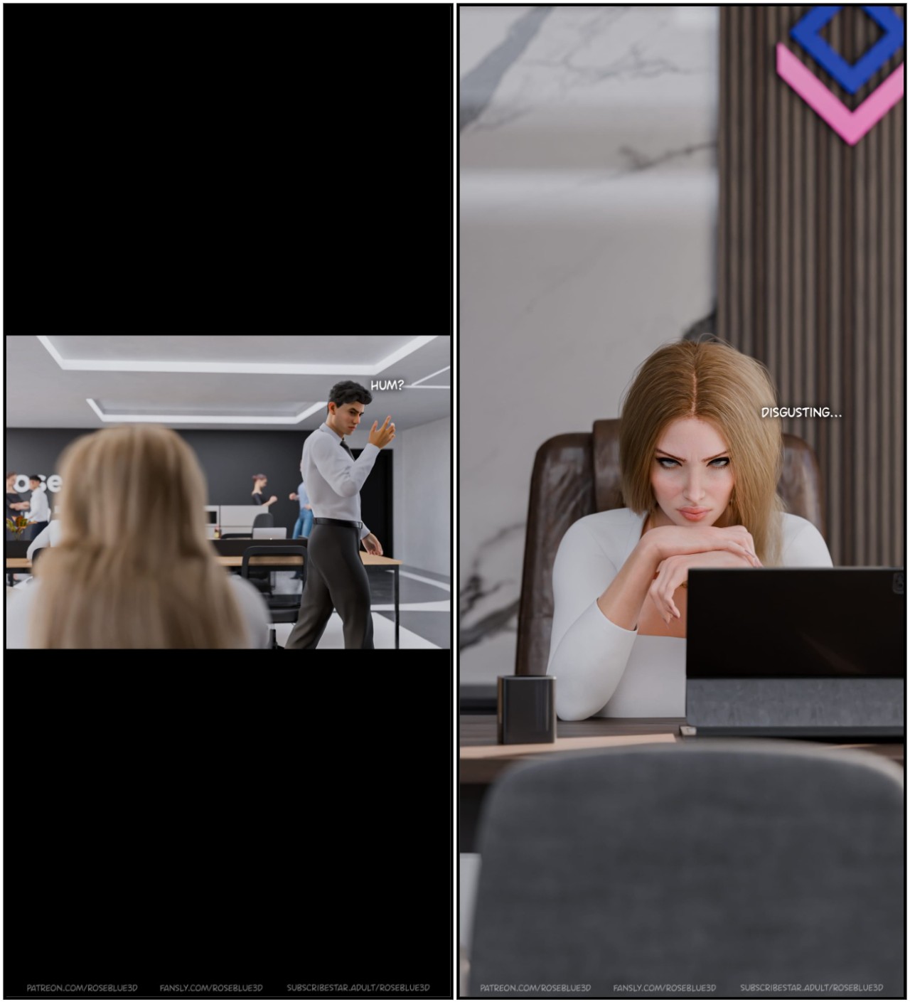 Dismissed By Rose Blue 3D Part 4 Porn Comics english 36