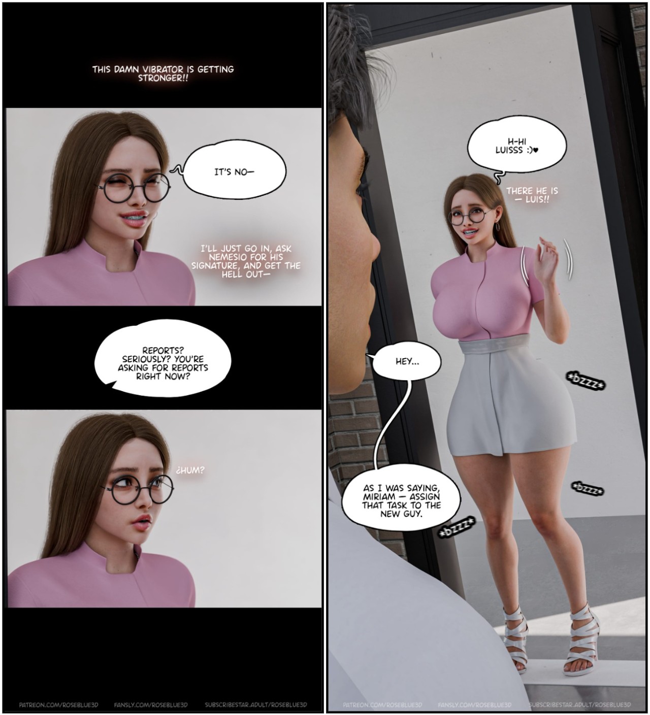 Dismissed By Rose Blue 3D Part 4 Porn Comics english 39