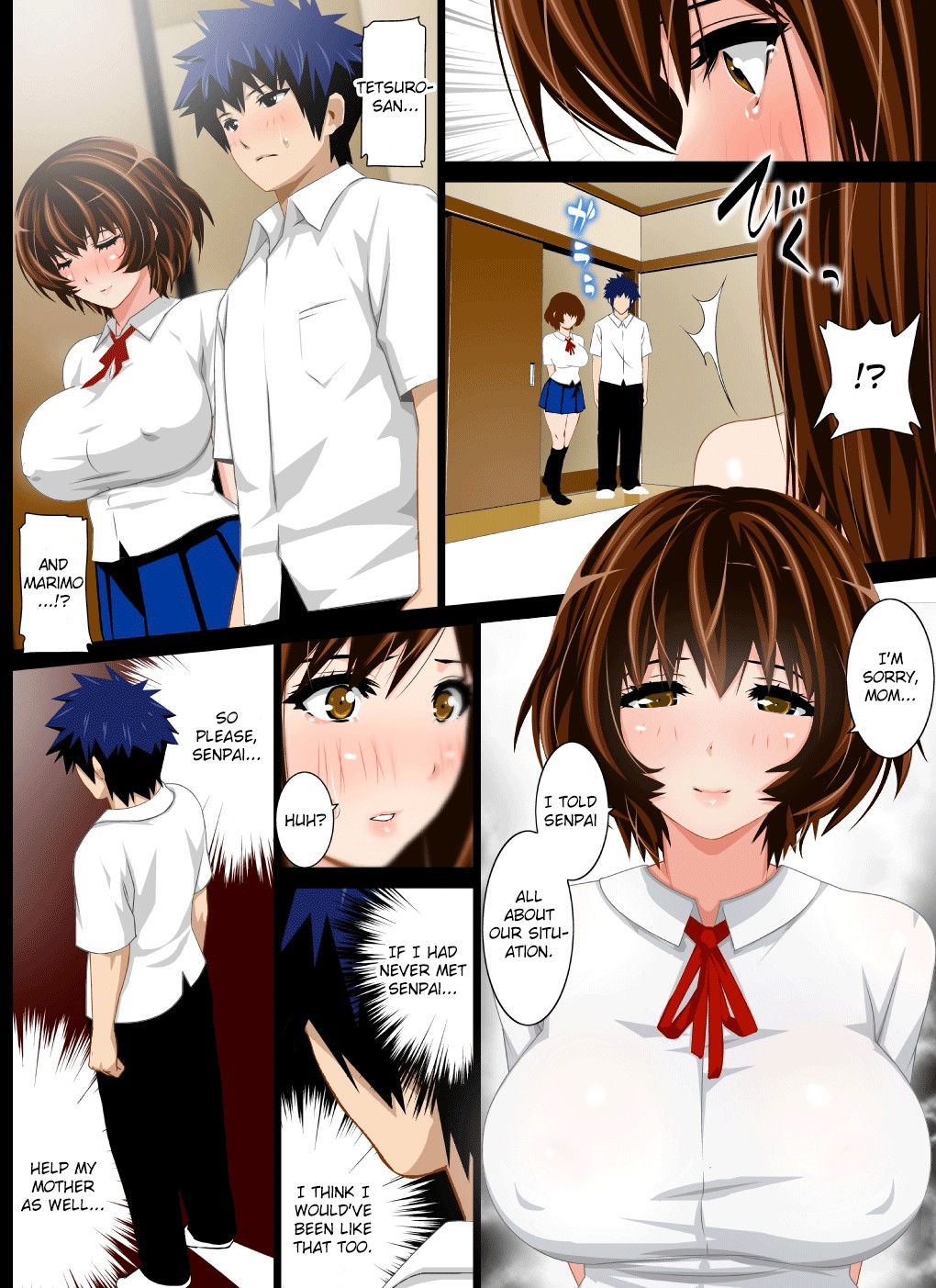 Endless Sex With Thicc Mother And Daughter!: My Buxom Girlfriend's Mom Was an Even Bustier Milf Porn Comics english 34