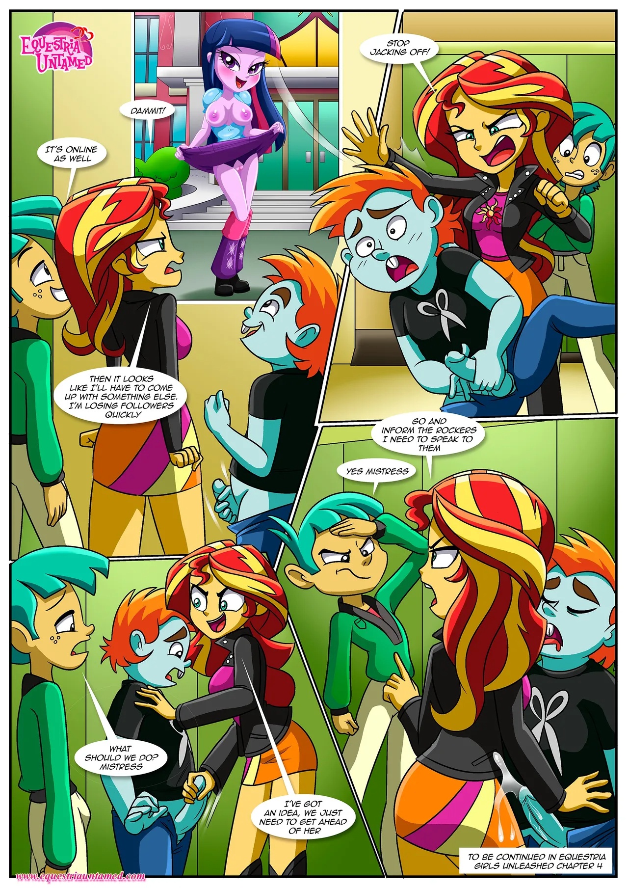Equestria Girls Unleashed Part 3 Porn Comics english 09