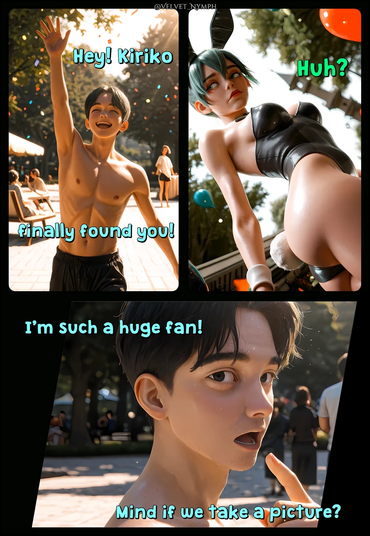 Fan Service: The Con Bet Porn Comics english 02