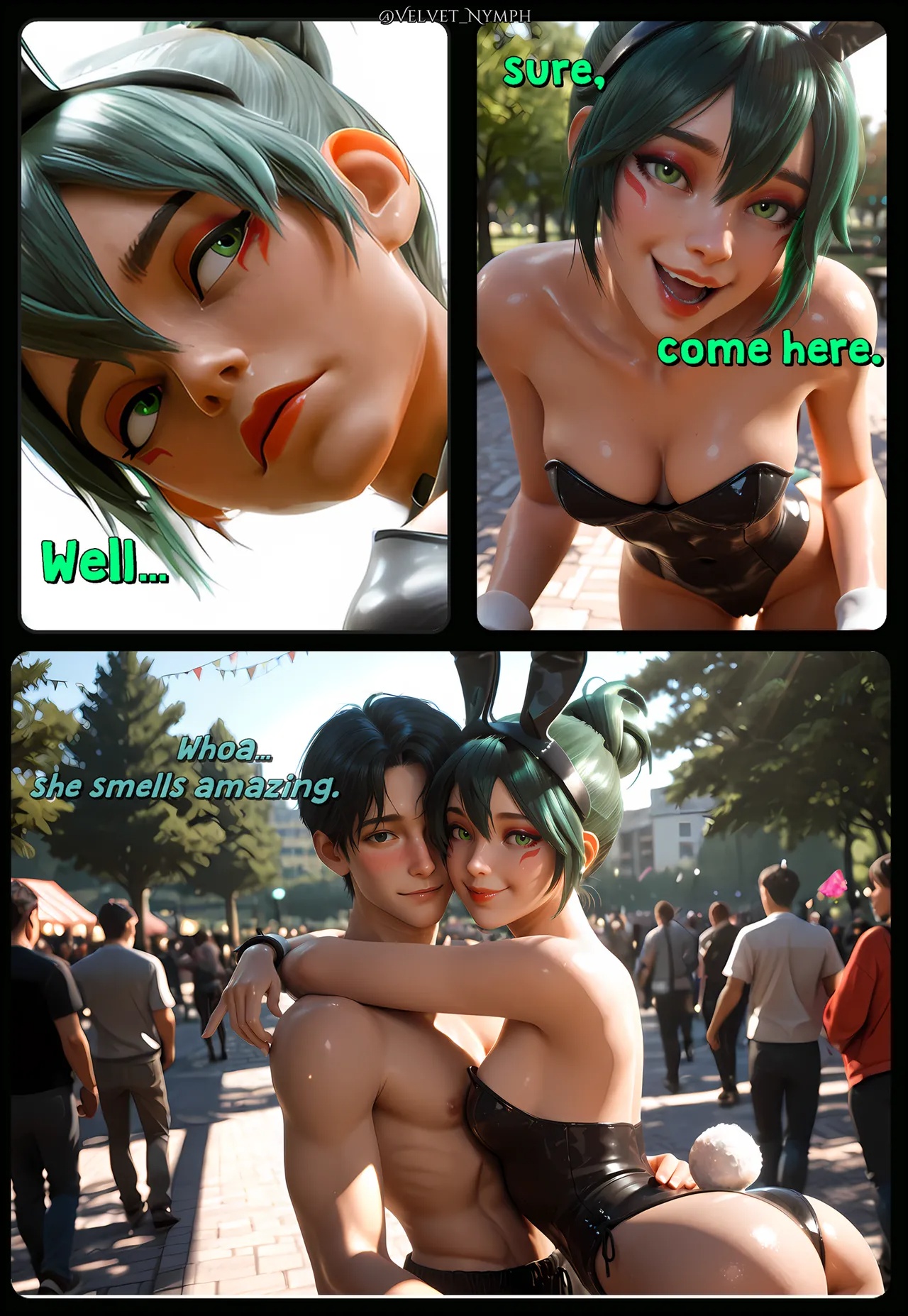 Fan Service: The Con Bet Porn Comics english 03