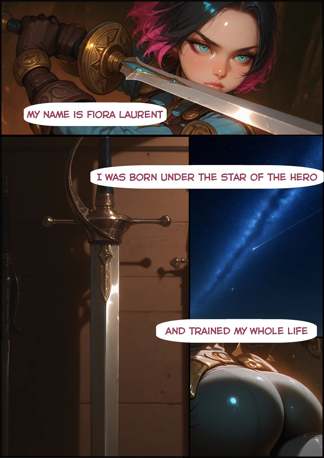 Fiora Leveling Porn Comics english 03