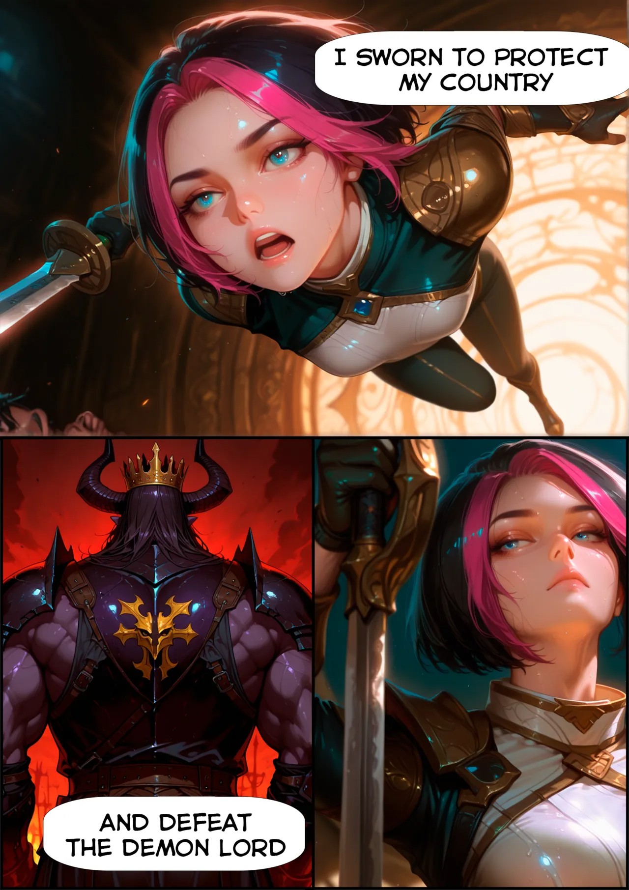 Fiora Leveling Porn Comics english 04