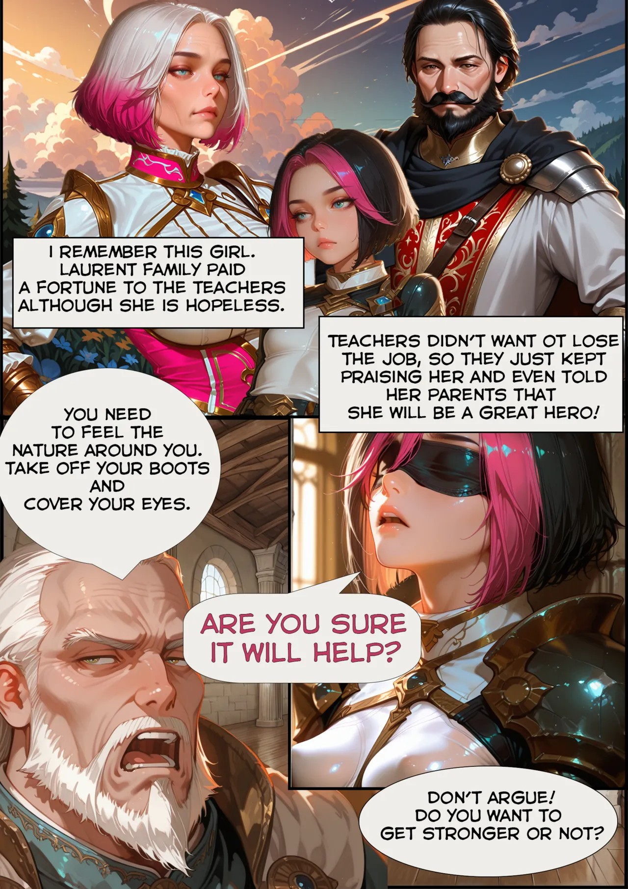 Fiora Leveling Porn Comics english 22