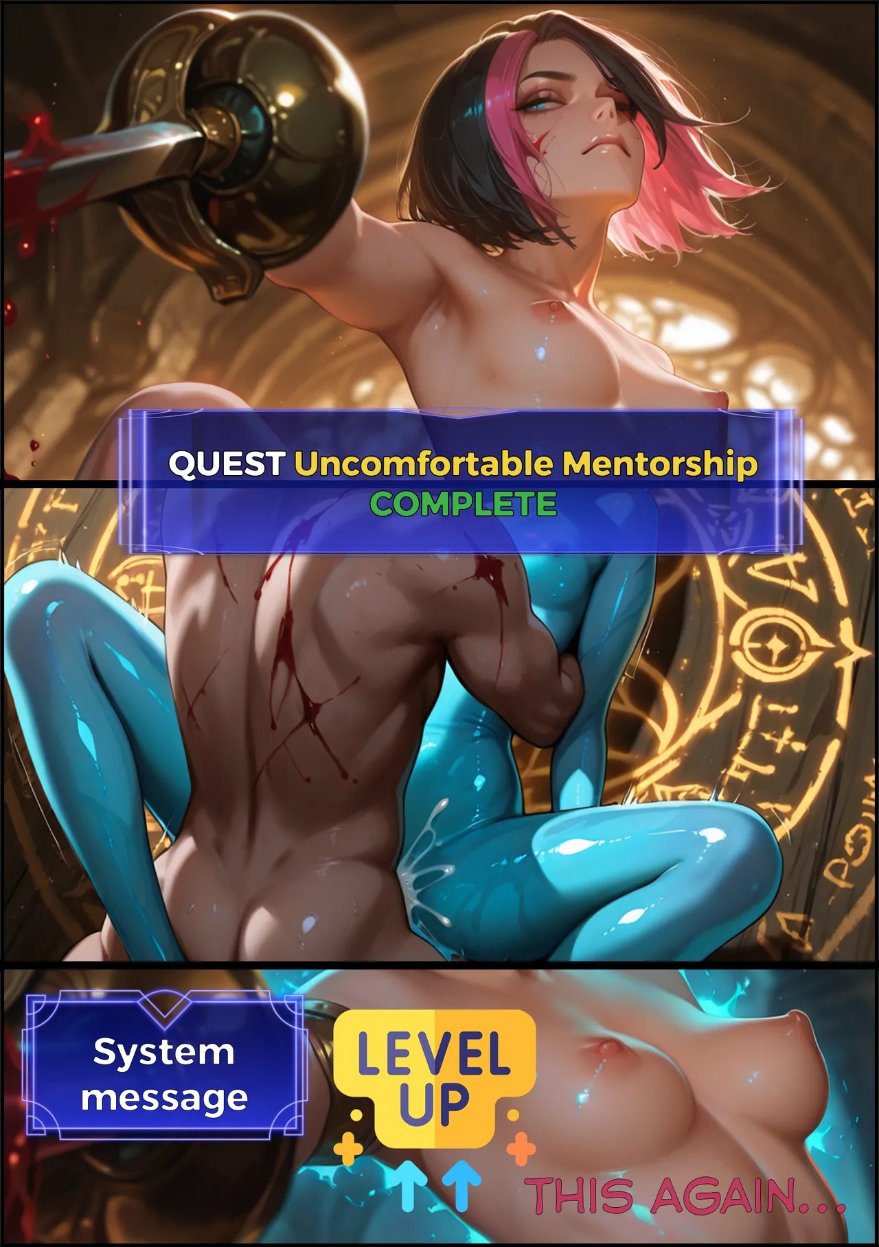 Fiora Leveling Porn Comics english 50
