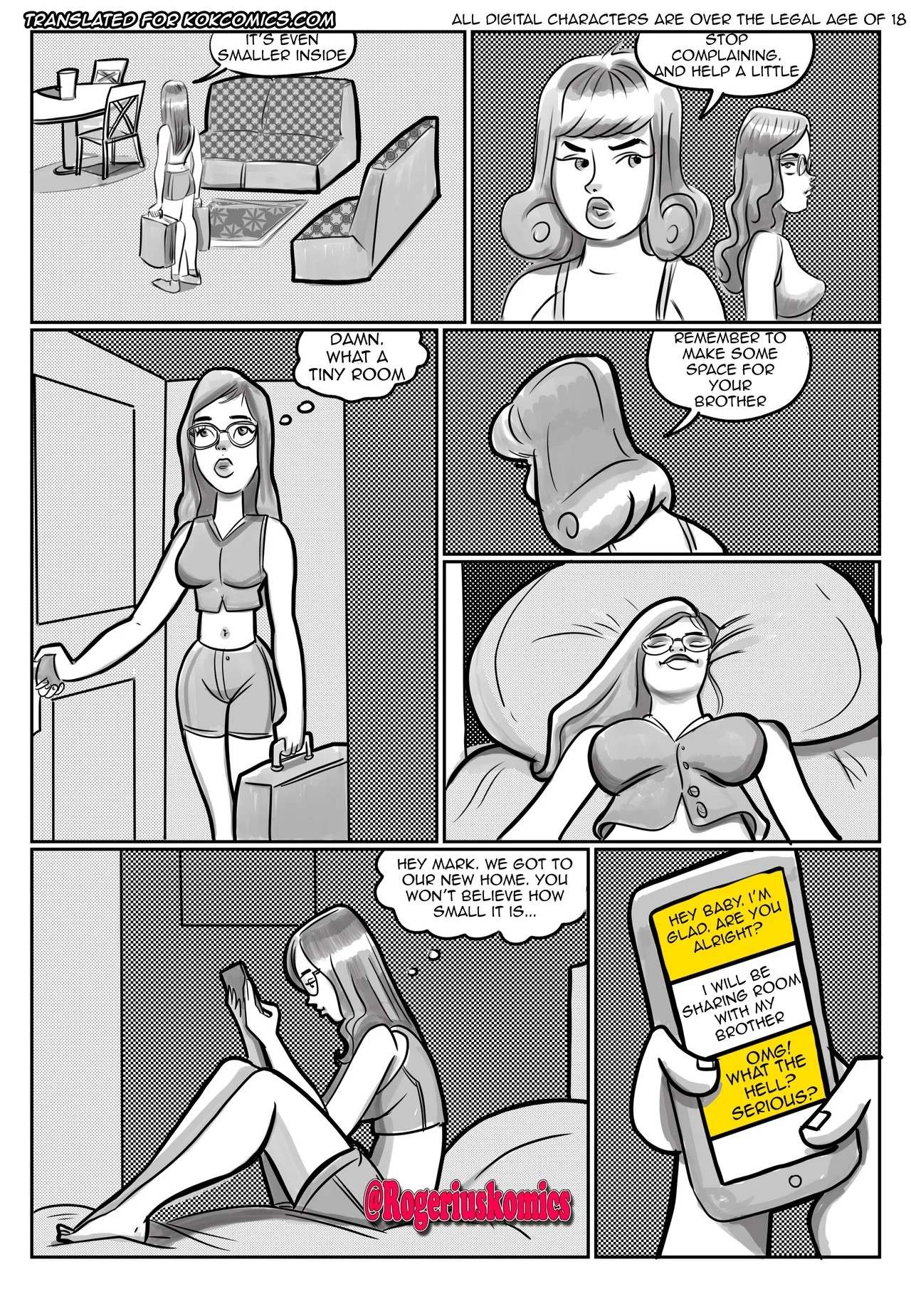 Gabriel and Gabriela part 1 Porn Comics english 03