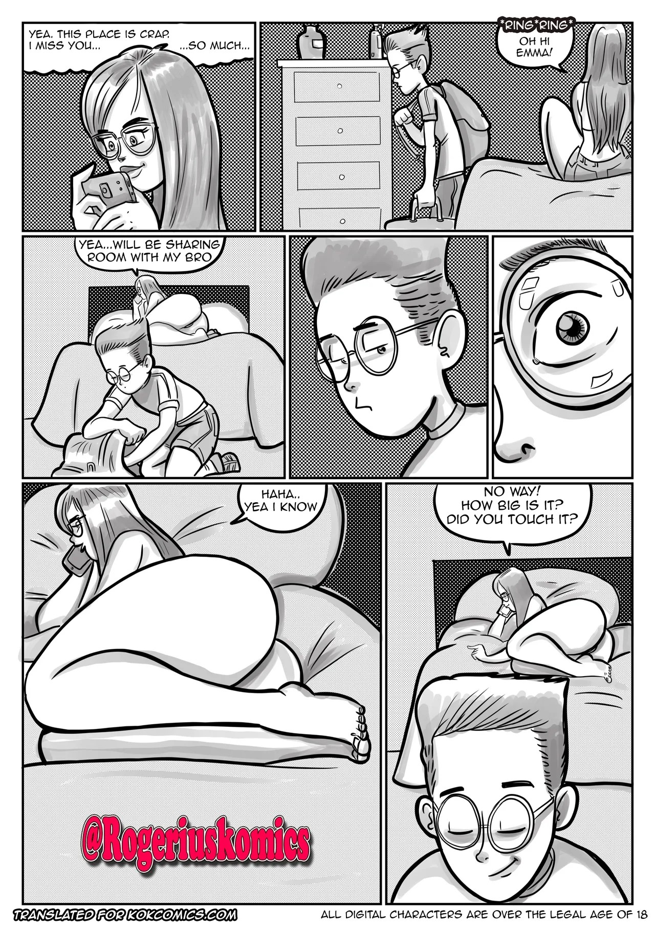 Gabriel and Gabriela part 1 Porn Comics english 04