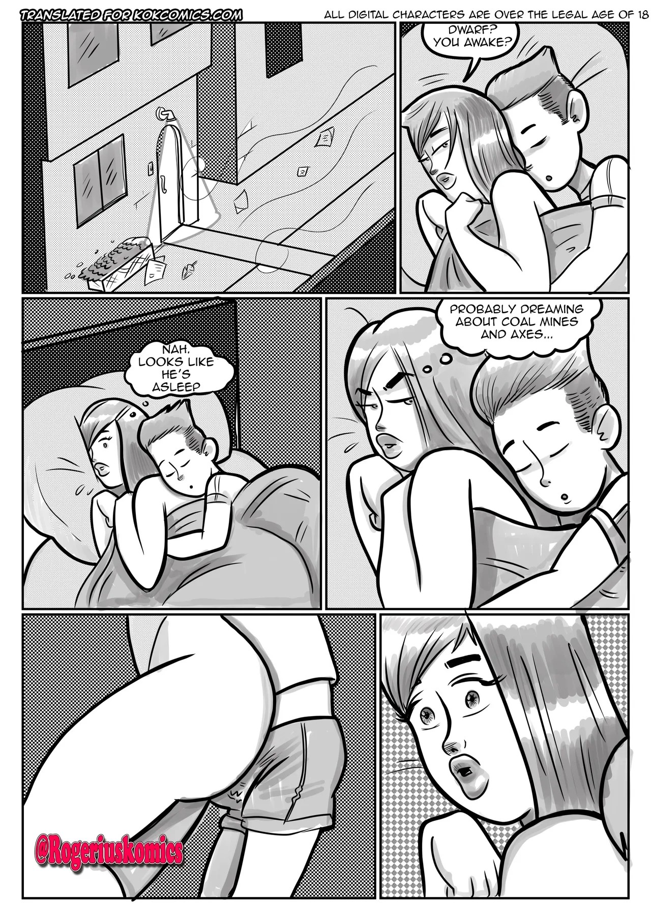 Gabriel and Gabriela part 1 Porn Comics english 08