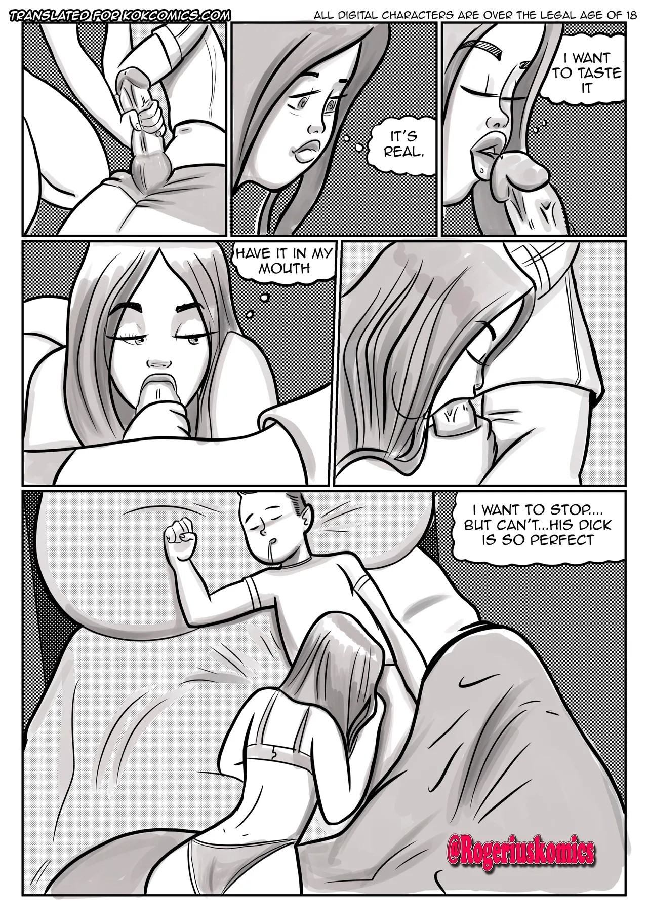 Gabriel and Gabriela part 1 Porn Comics english 11