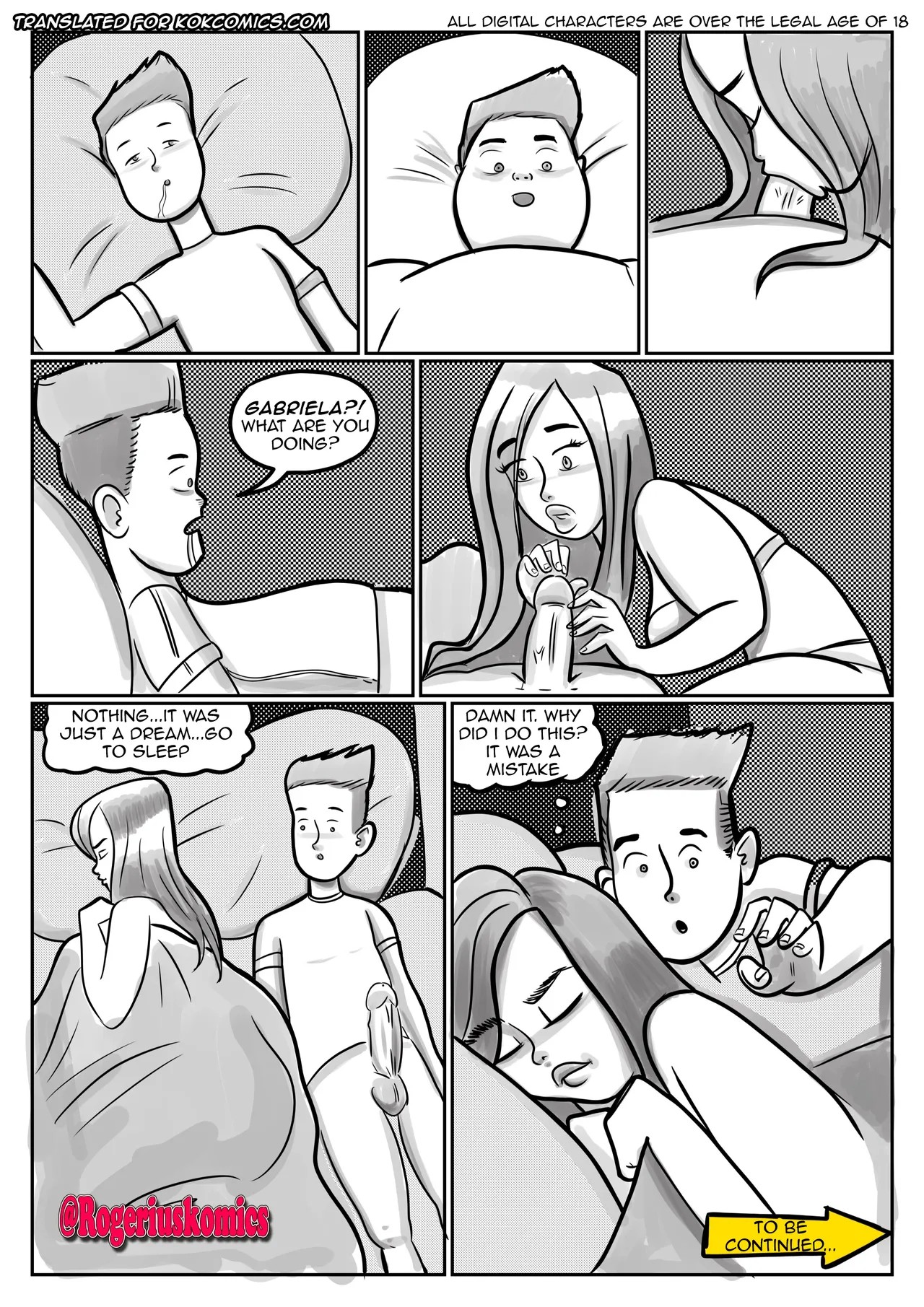 Gabriel and Gabriela part 1 Porn Comics english 12