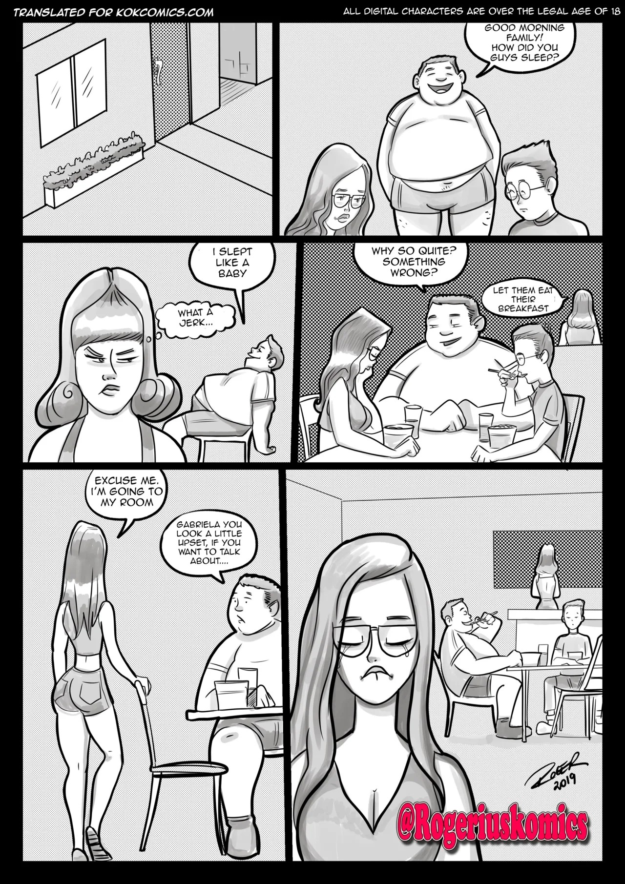 Gabriel & Gabriela part 2 Porn Comics english 02