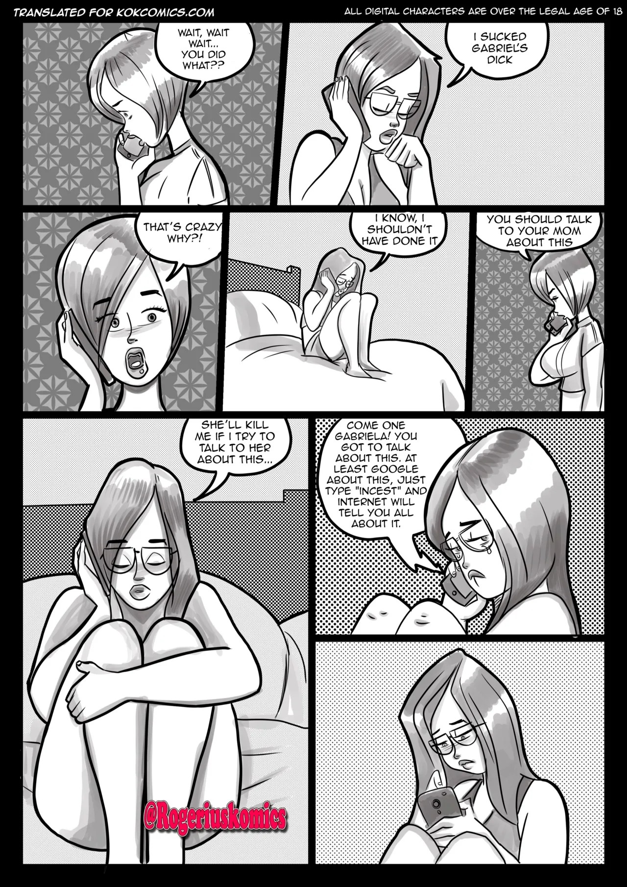 Gabriel & Gabriela part 2 Porn Comics english 03