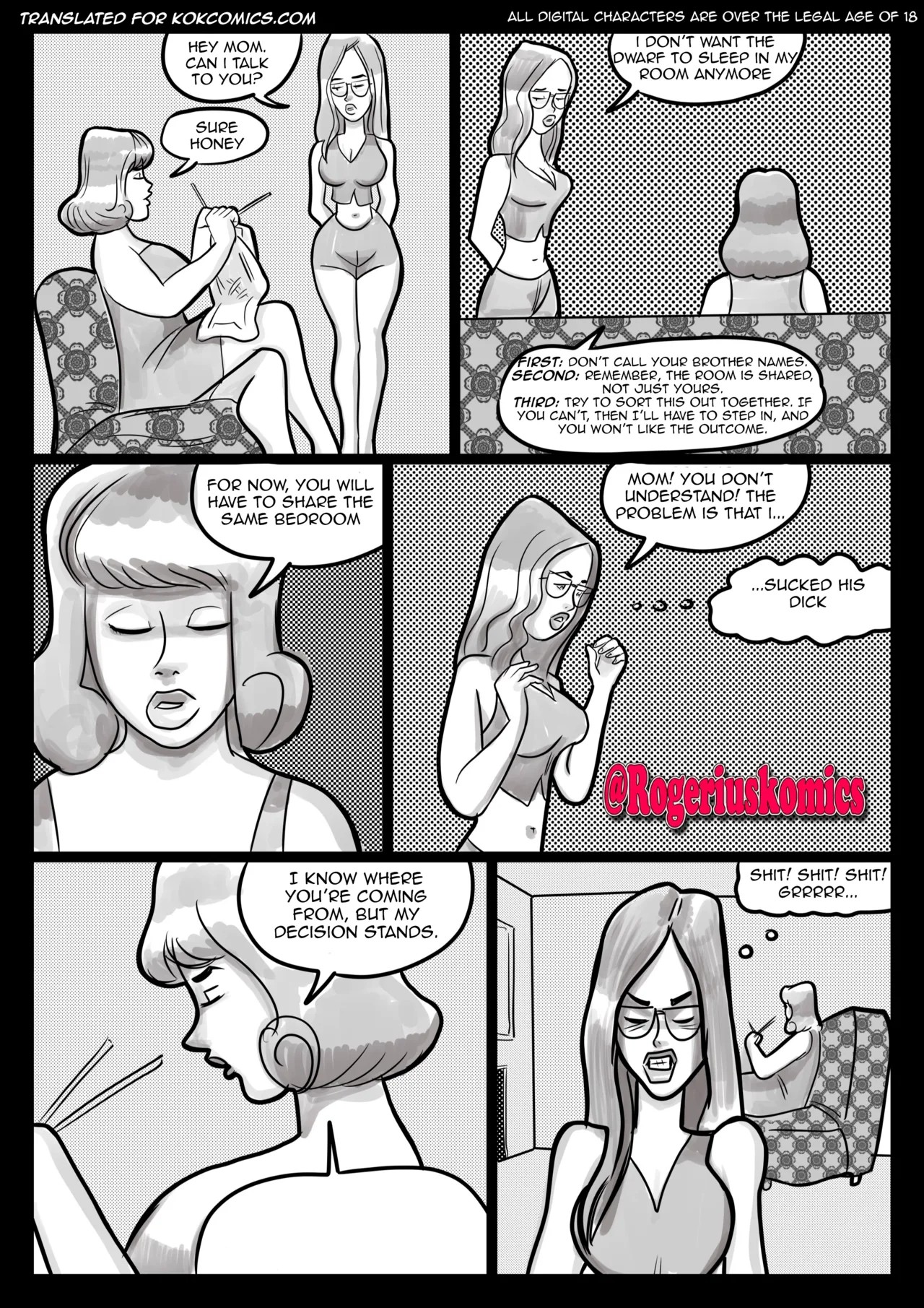 Gabriel & Gabriela part 2 Porn Comics english 05