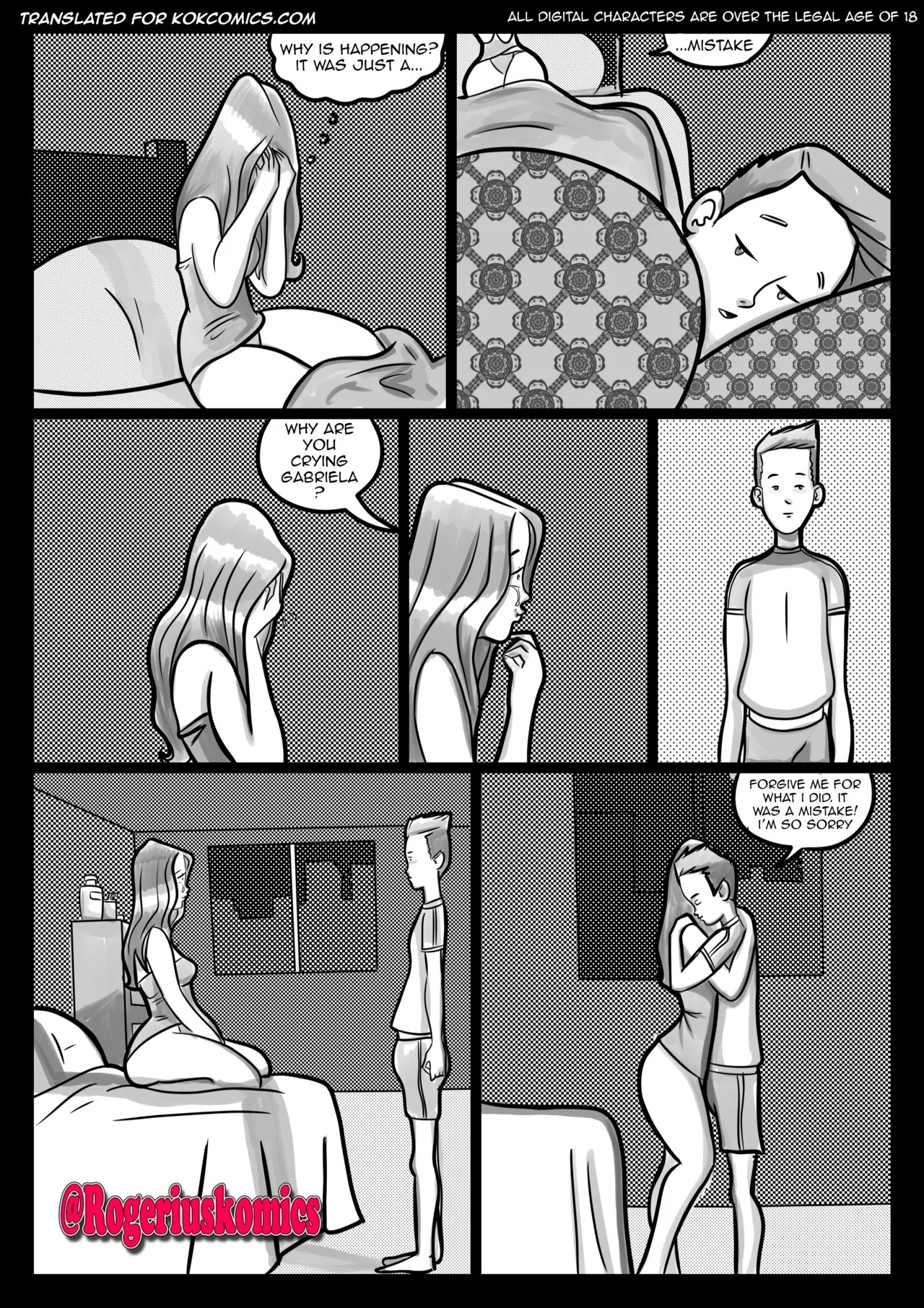 Gabriel & Gabriela part 2 Porn Comics english 07