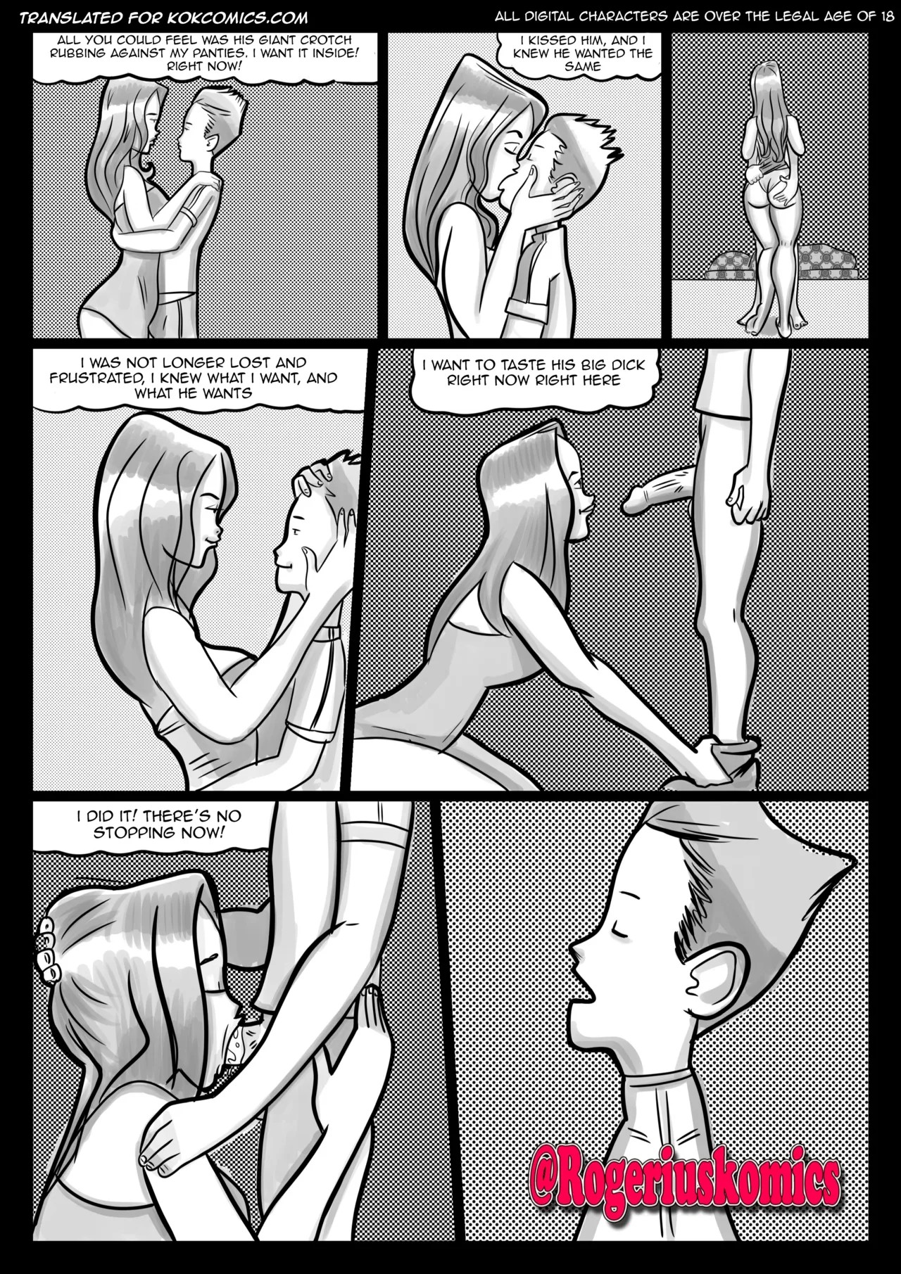 Gabriel & Gabriela part 2 Porn Comics english 08