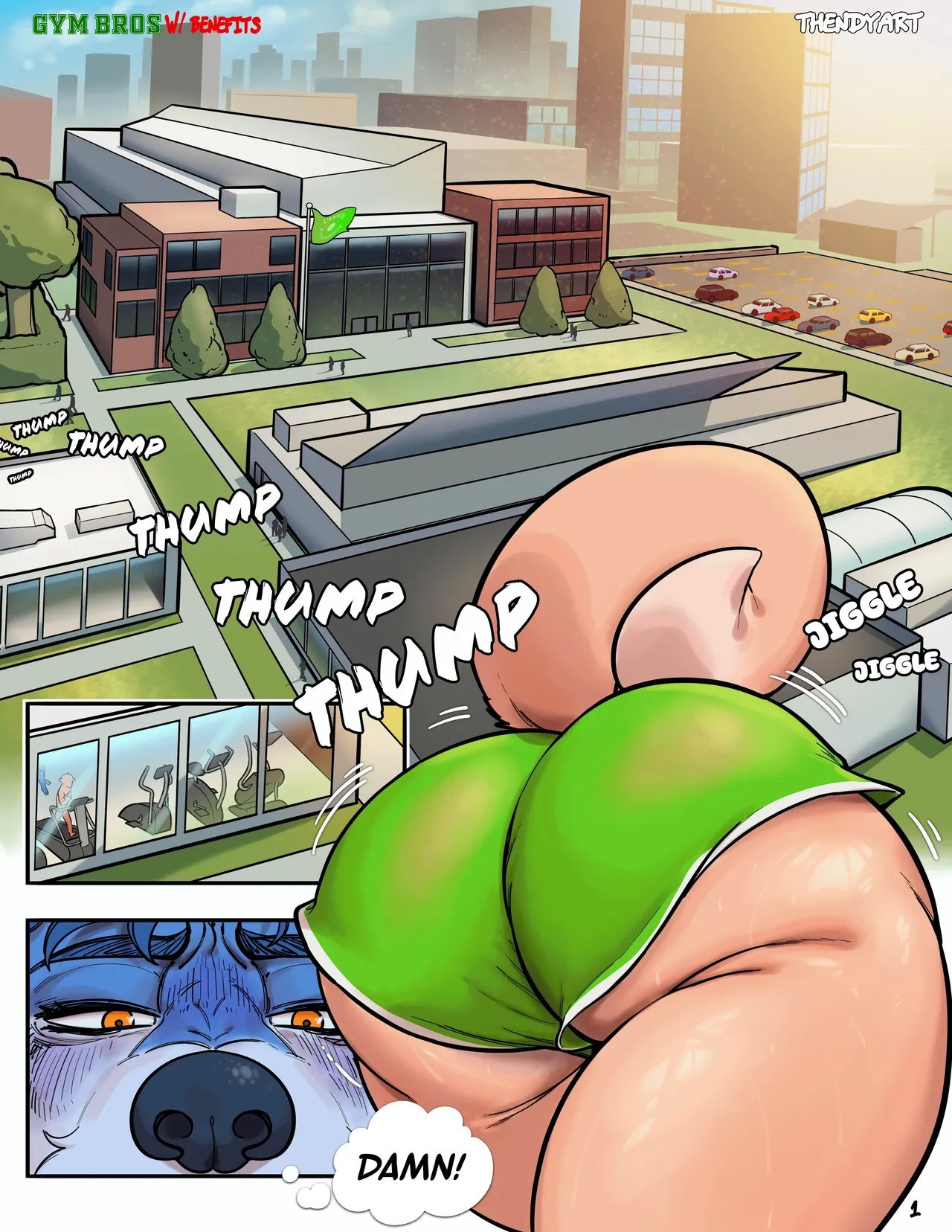 Gym Bros W/ Benefits Porn Comics english 04