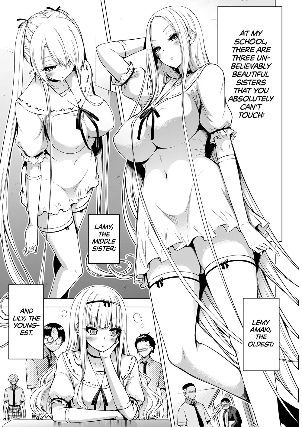 Hands-On Draining With Three Succubus Sisters Part 1: Lamy's Secret Porn Comics english 02