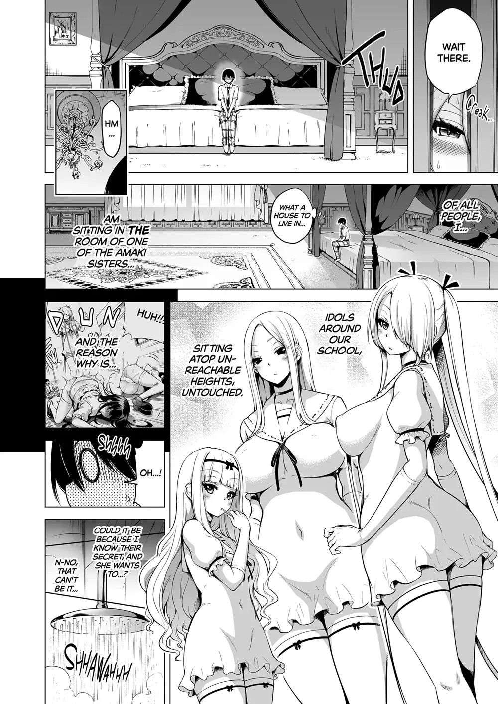 Hands-On Draining With Three Succubus Sisters Part 1: Lamy's Secret Porn Comics english 27