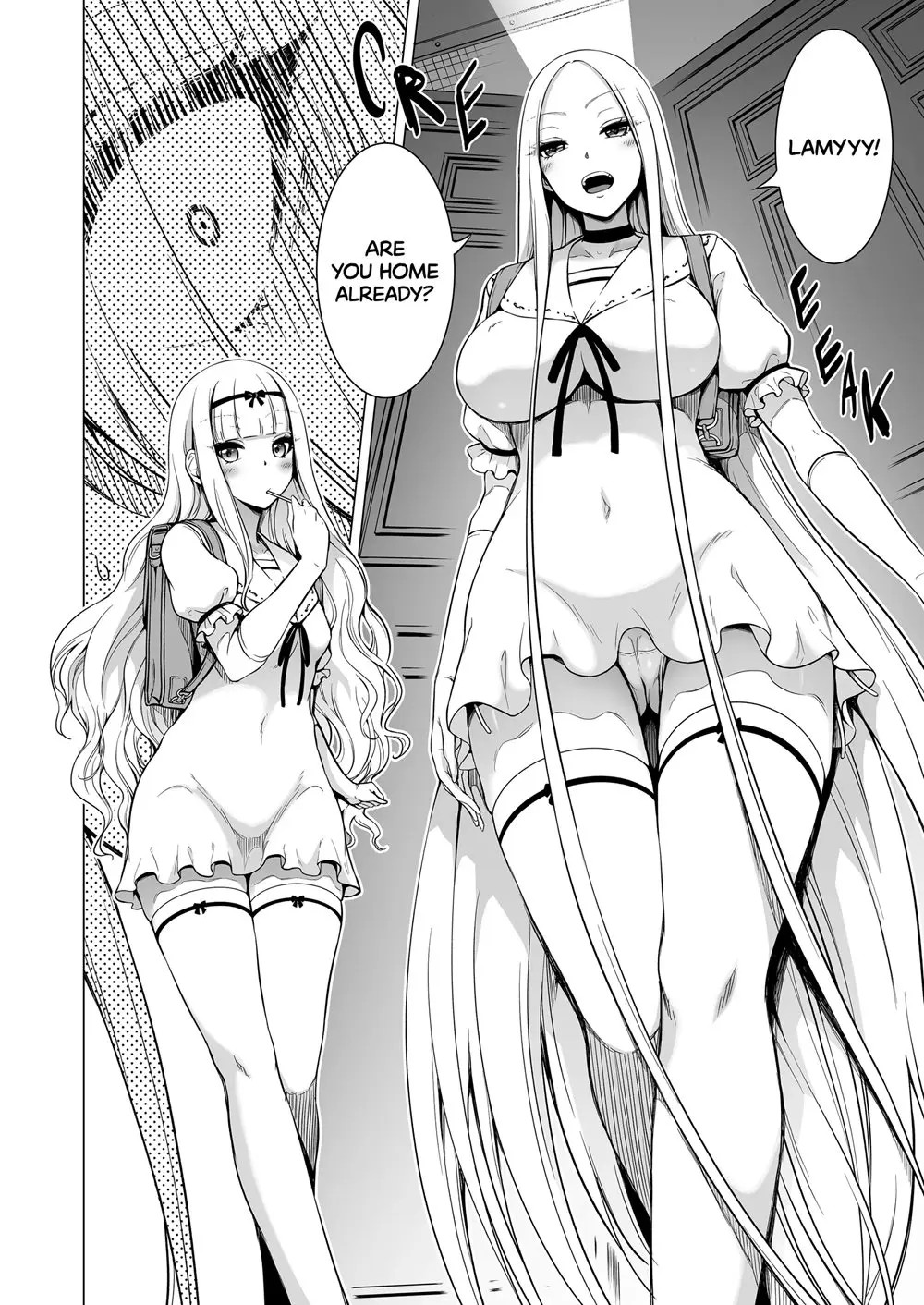 Hands-On Draining With Three Succubus Sisters Part 1: Lamy's Secret Porn Comics english 81