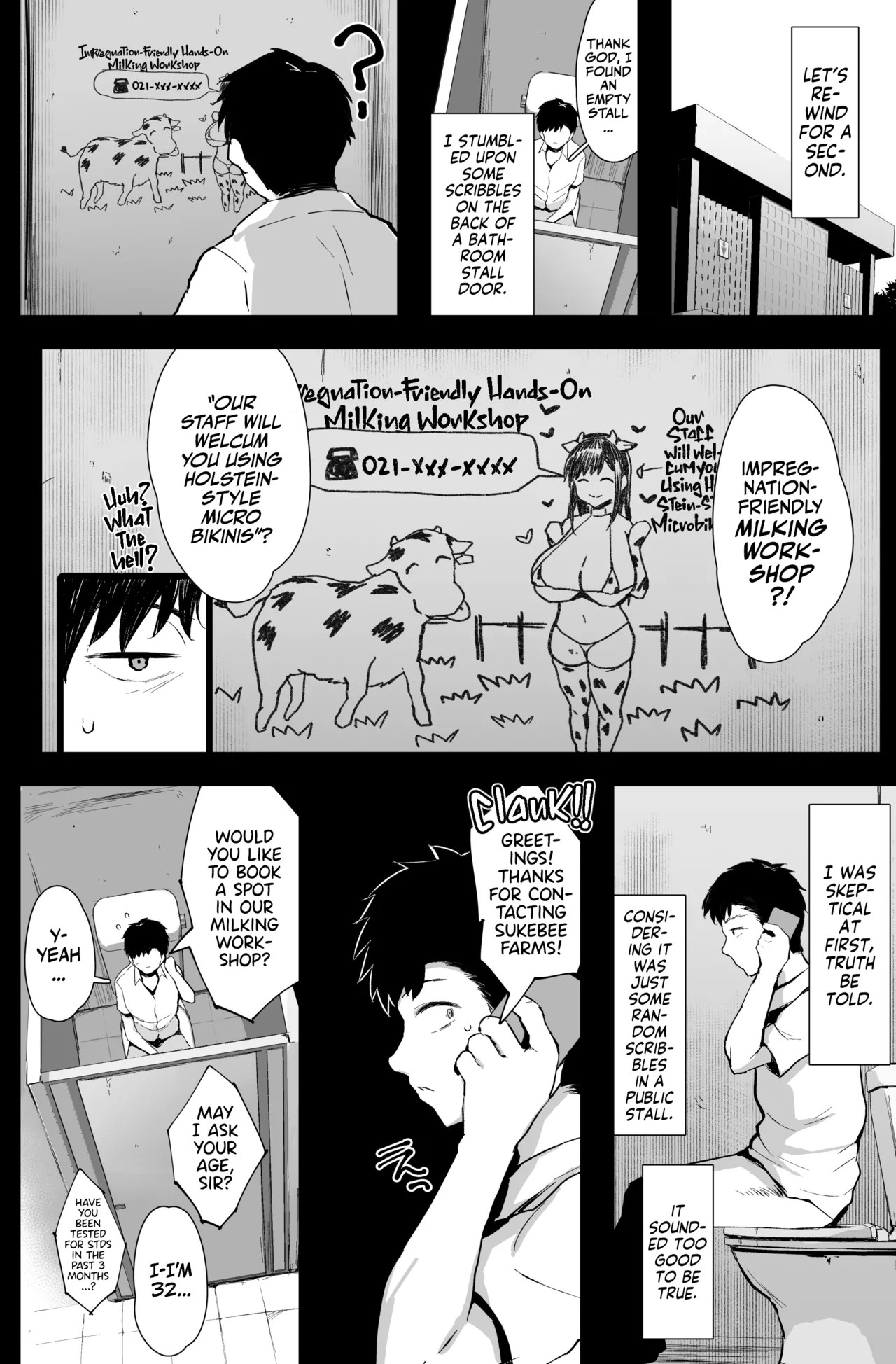Hands-on Milking Workshop! Porn Comics english 03