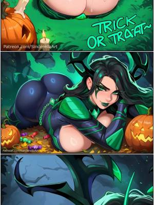 Hela: Trick or Treat Porn Comics english 02