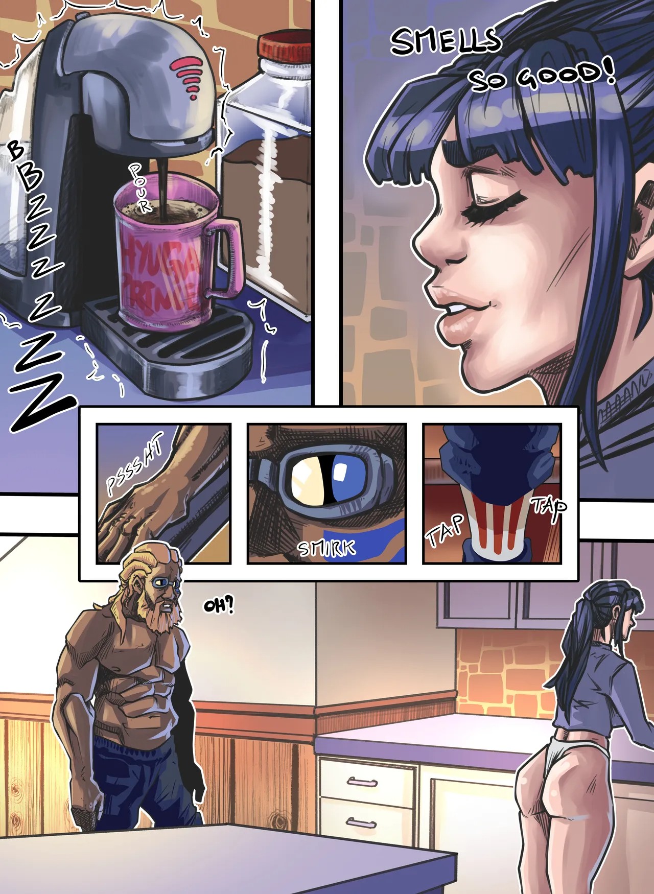 Hinata Stays Home Alone Porn Comics english 03