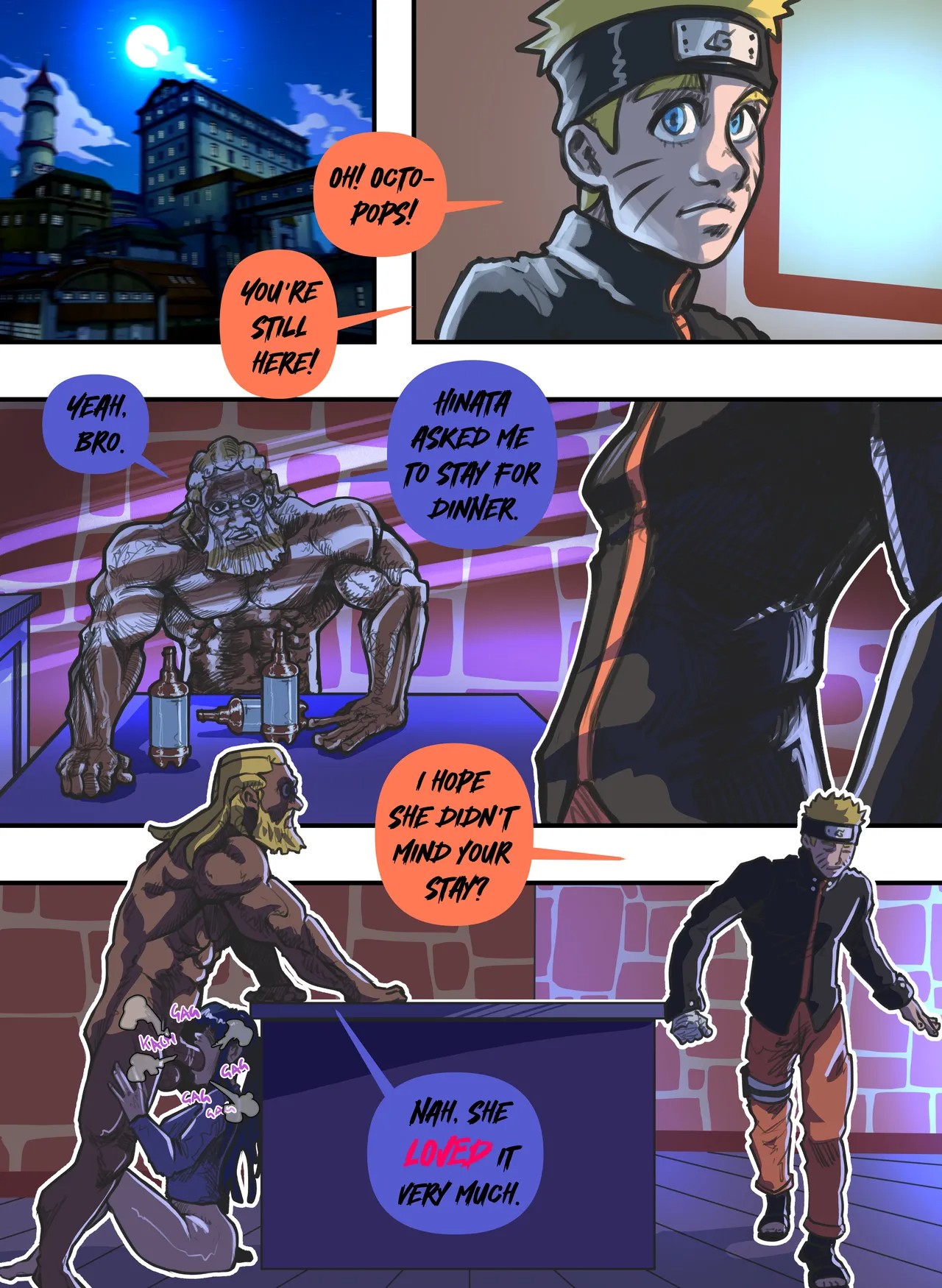 Hinata Stays Home Alone Porn Comics english 15