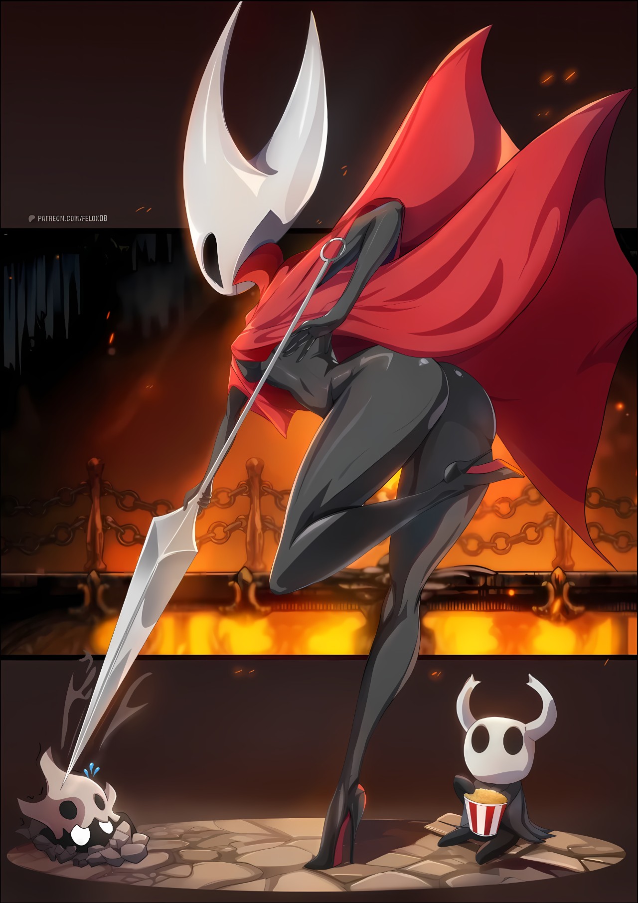 Hornet (Hollow Knight) By Felox08 Porn Comics english 02