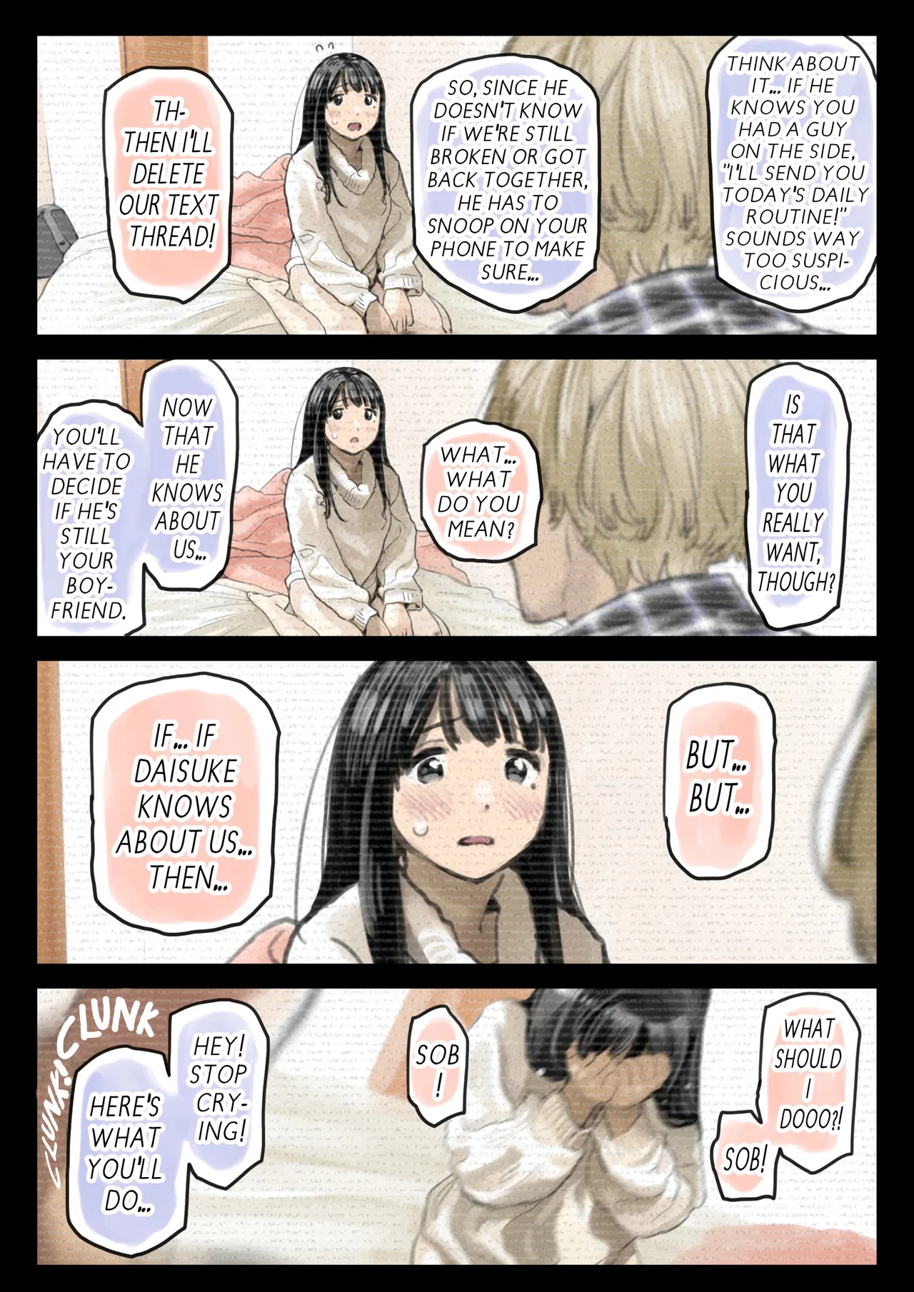 I Just Snooped through Her Smartphone Part 2 Porn Comics english 107