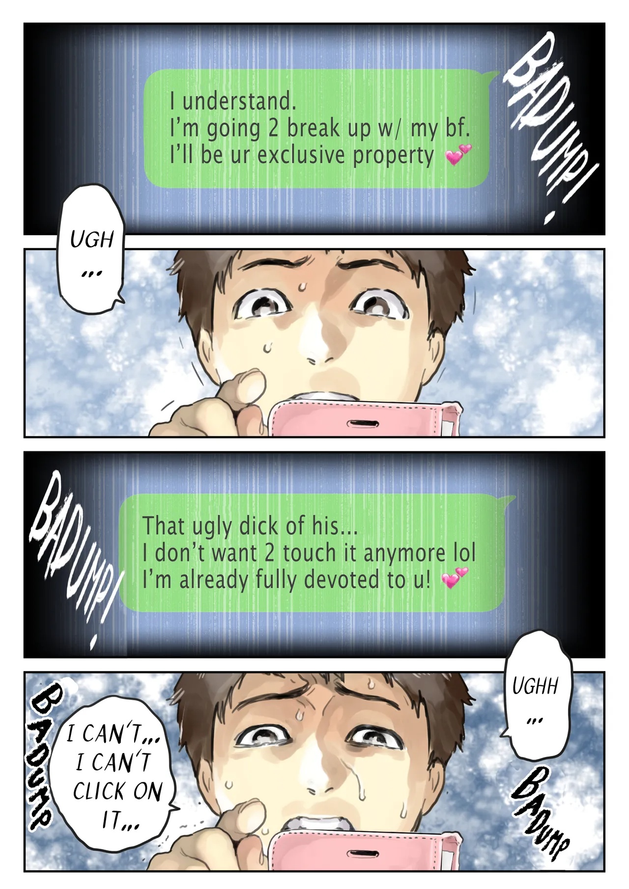 I Just Snooped through Her Smartphone Part 2 Porn Comics english 12