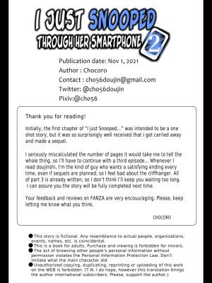 I Just Snooped through Her Smartphone Part 2 Porn Comics english 132