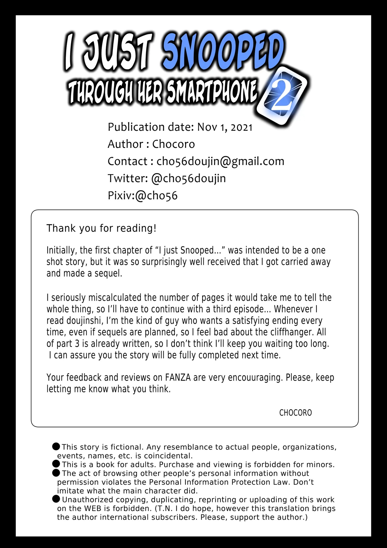 I Just Snooped through Her Smartphone Part 2 Porn Comics english 132