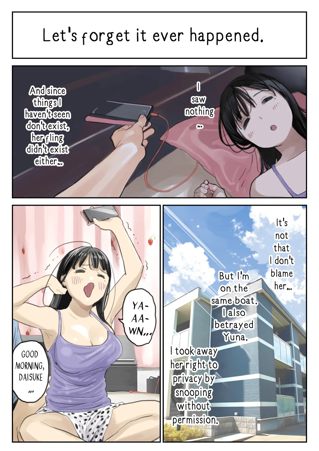 I Just Snooped through Her Smartphone Part 2 Porn Comics english 17