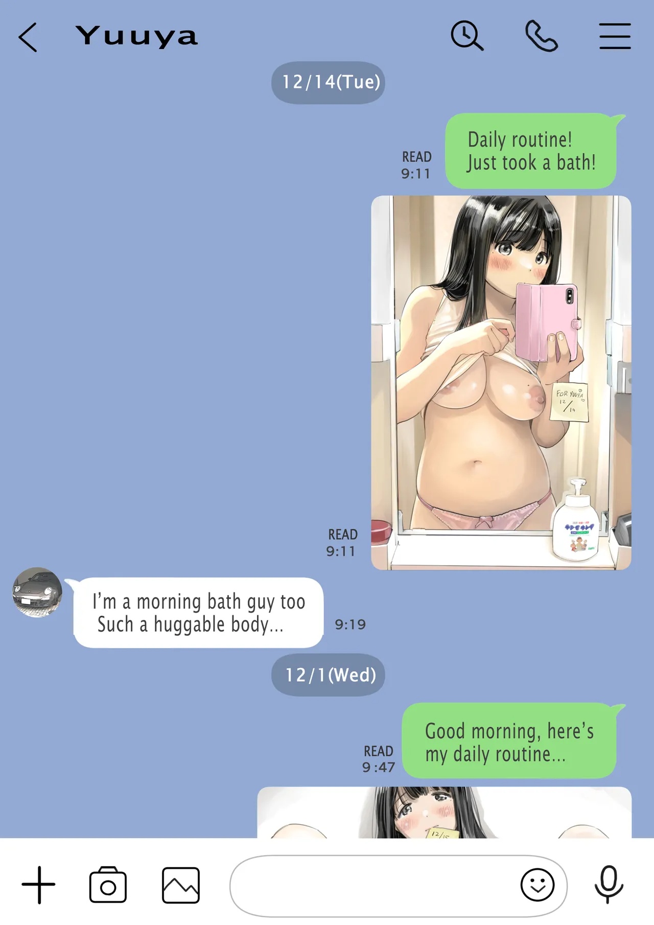 I Just Snooped through Her Smartphone Part 2 Porn Comics english 73