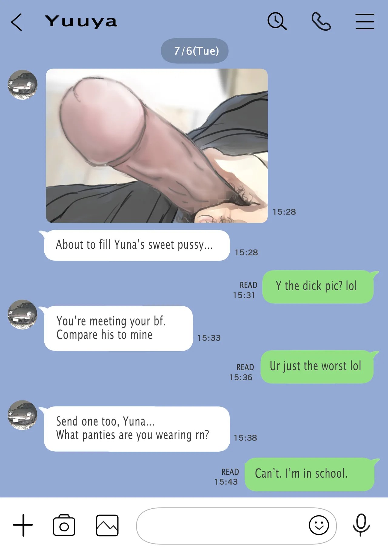 I Just Snooped Through Her Smartphone Porn Comics english 45