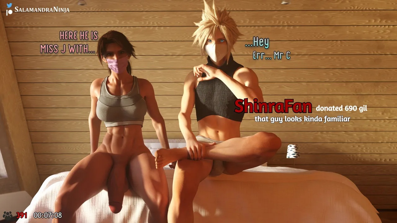 Jessie & Cloud's Stream Porn Comics english 06