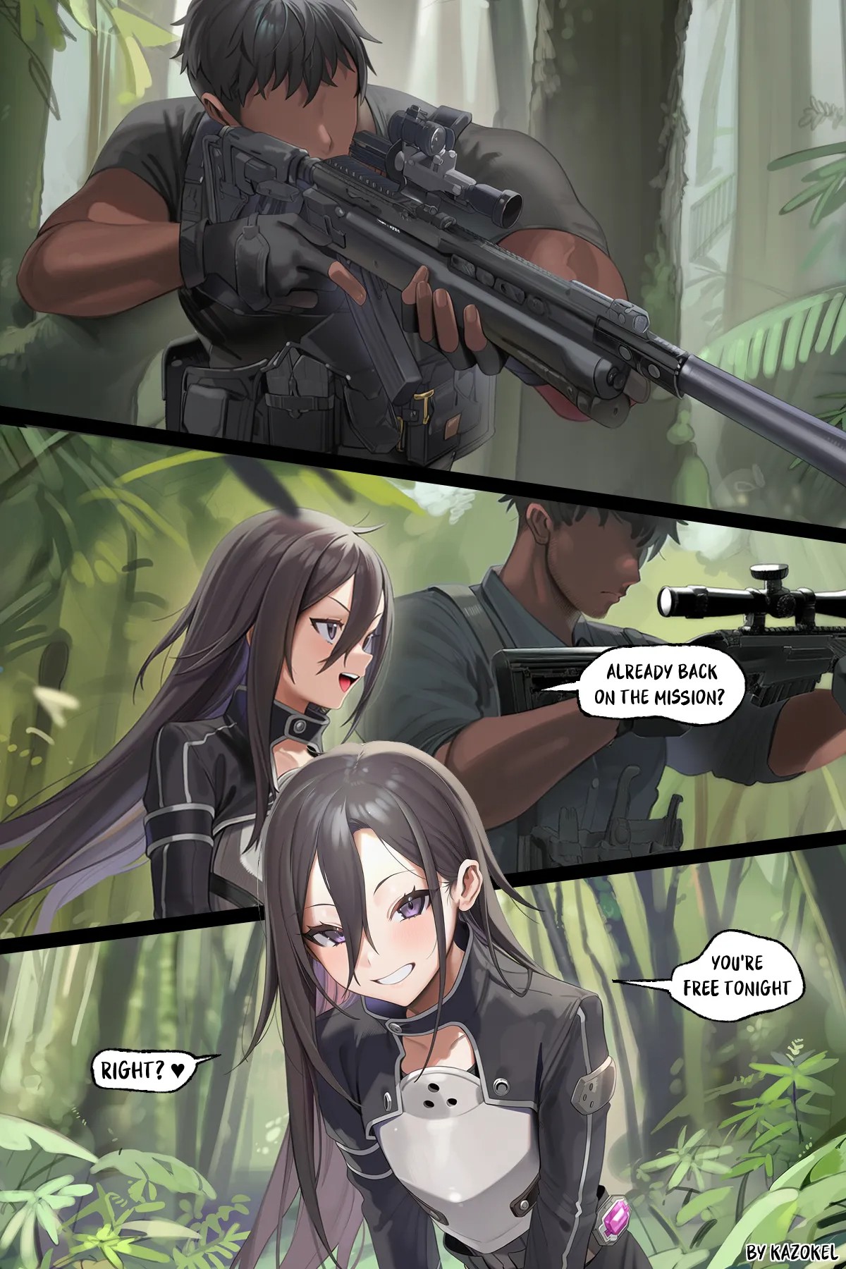 Just Forget About Asuna, Kirito Porn Comics english 25