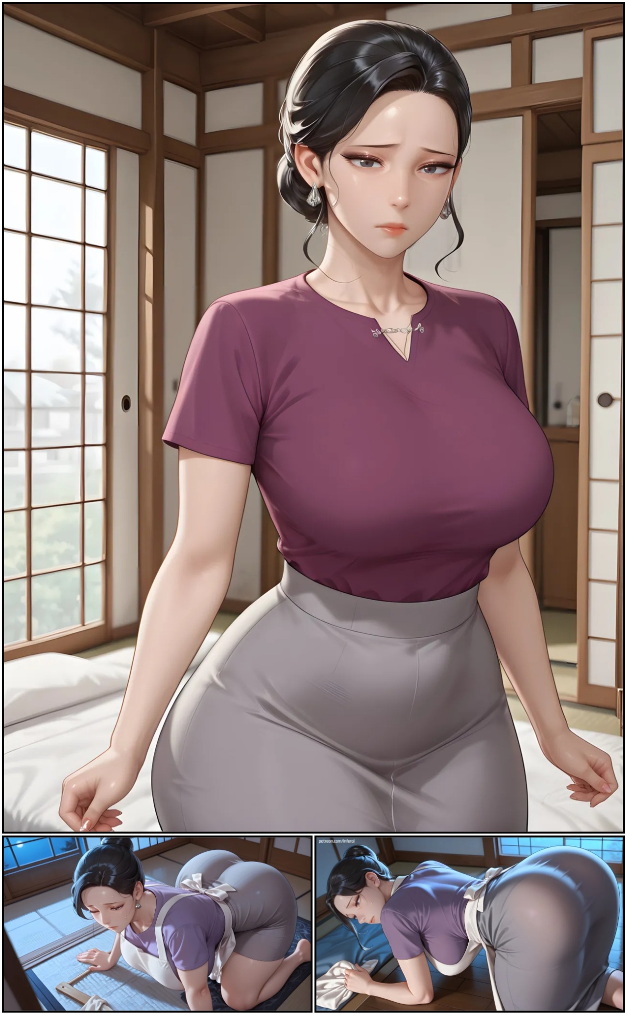 Landlord's Daughter By InferAI Porn Comics english 03